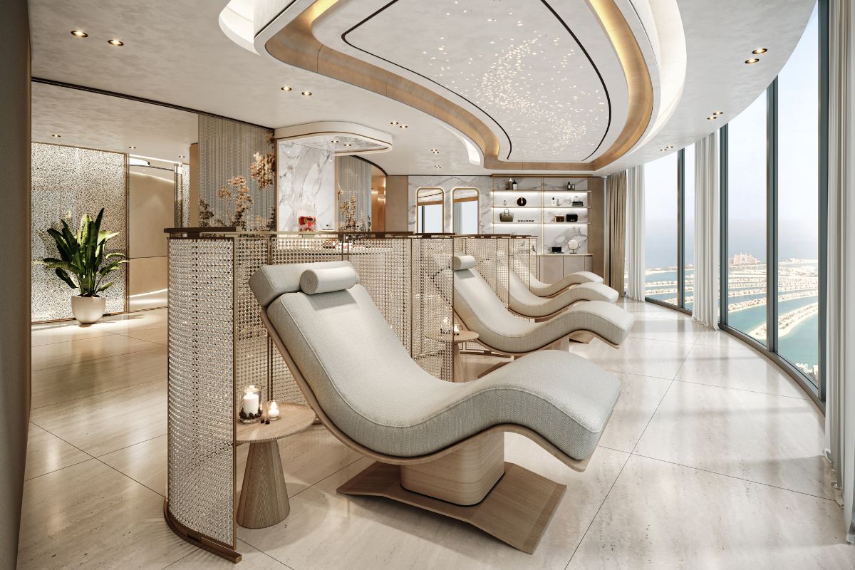 Luxury spa and wellness at Ciel Dubai Marina